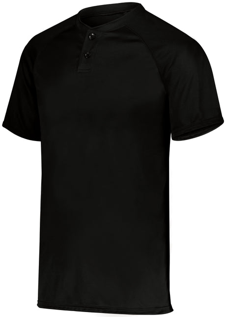 Augusta Youth Attain Wicking Two-Button Baseball Jersey Augusta