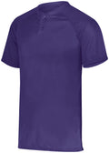 Augusta Youth Attain Wicking Two-Button Baseball Jersey Augusta