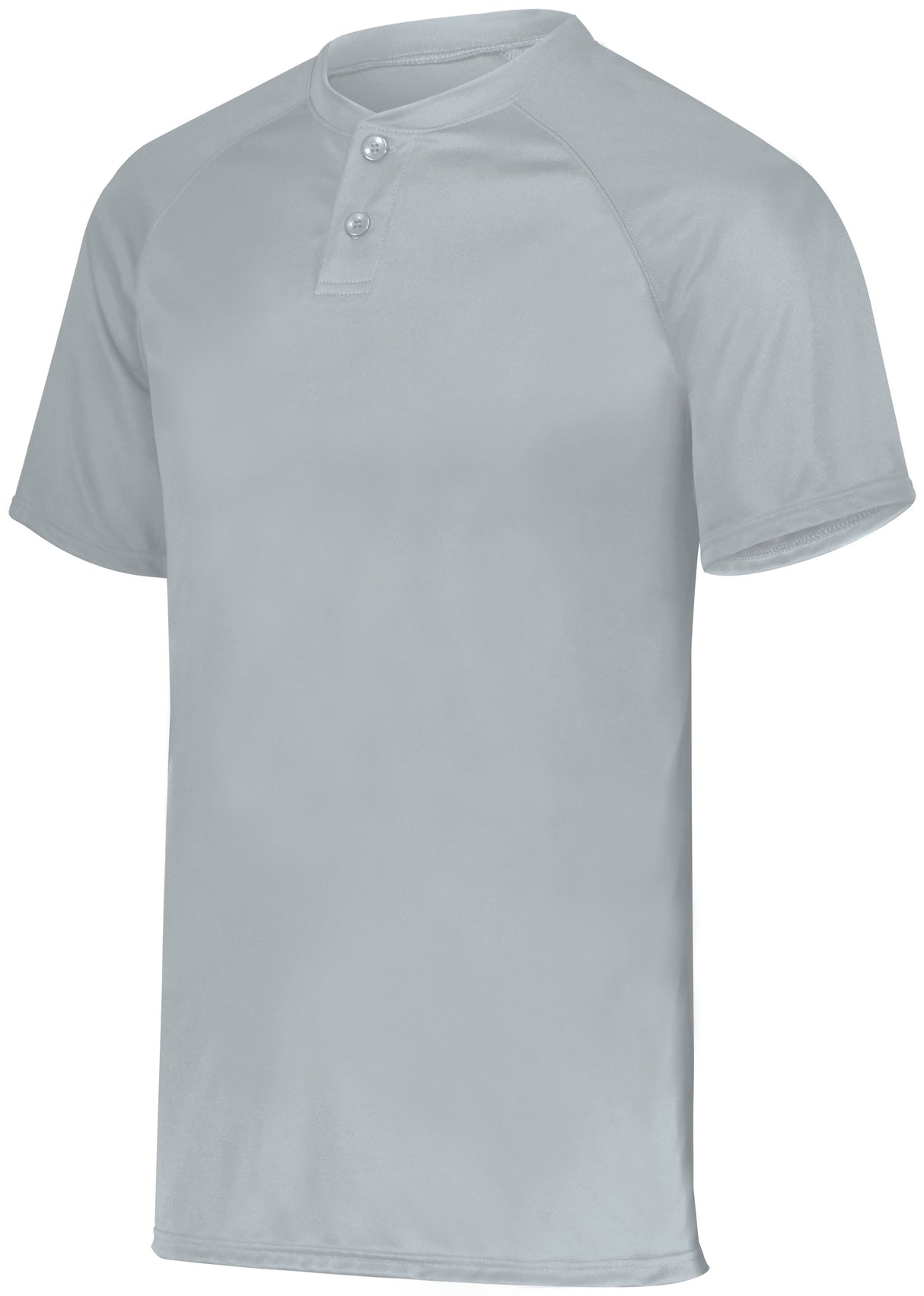 Augusta Youth Attain Wicking Two-Button Baseball Jersey Augusta