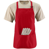 Augusta Medium Length Apron With Pouch Augusta