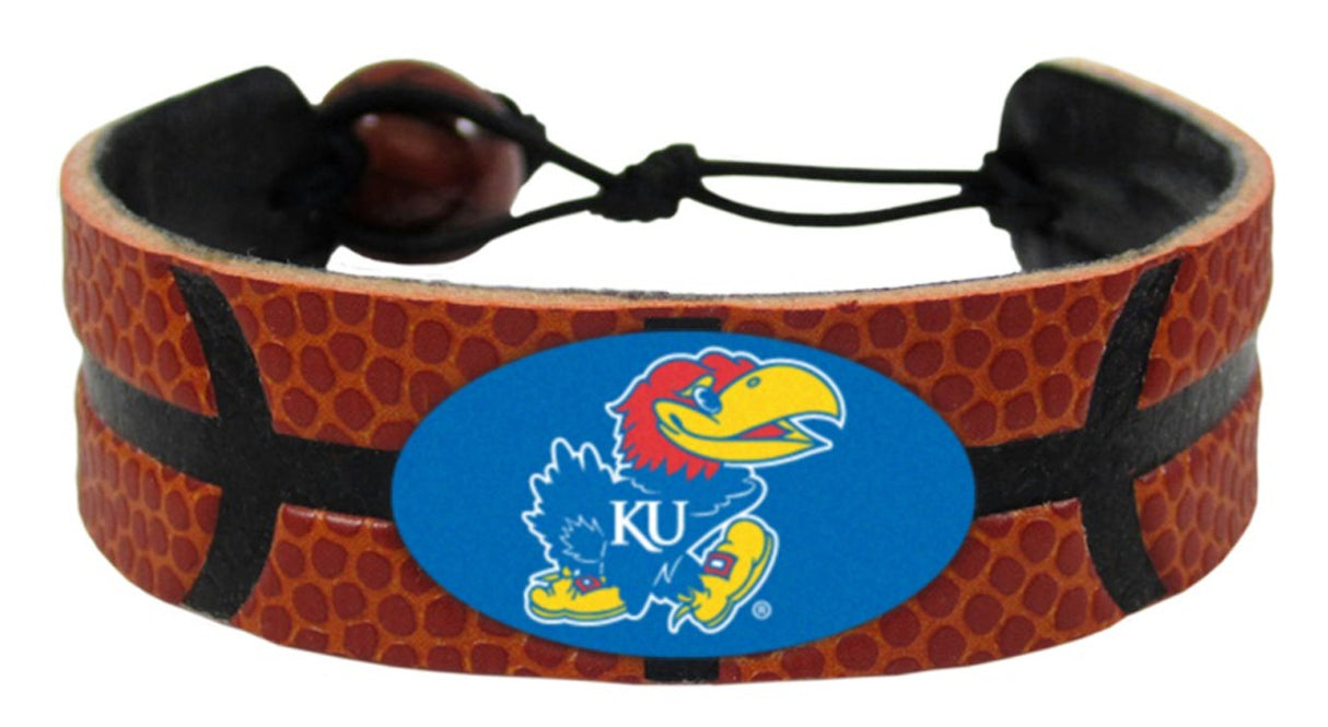 Gamewear Kansas Jayhawks Classic Basketball Bracelet Fan Gear NCAA Kansas Jayhawks