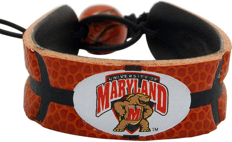 Gamewear Maryland Terrapins Classic Basketball Bracelet Fan Gear NCAA Maryland Terrapins