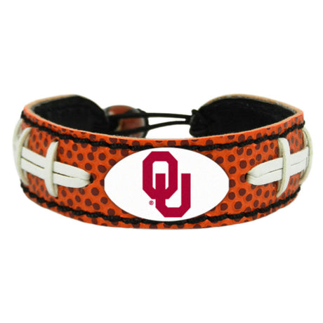 Gamewear Oklahoma Sooners Classic Football Bracelet Fan Gear NCAA Oklahoma Sooners