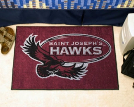 Fanmats St. Joseph's Hawks Starter Style Rug Fan Gear NCAA St. Joseph's Hawks