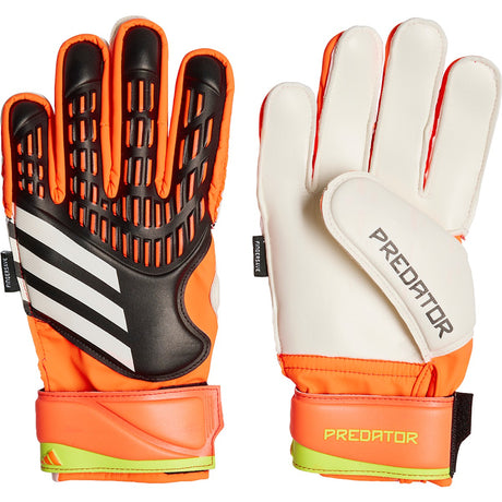 adidas Predator Match Fingersave Youth Soccer Goalkeeper Gloves adidas