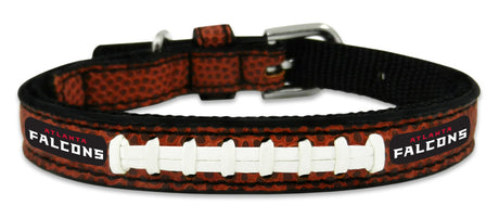 Gamewear Atlanta Falcons Leather Classic Football Pet Collar Size Toy Fan Gear NFL Atlanta Falcons