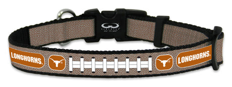 Gamewear Texas Longhorns Reflective Football Pet Collar Size Small Fan Gear NCAA Texas Longhorns