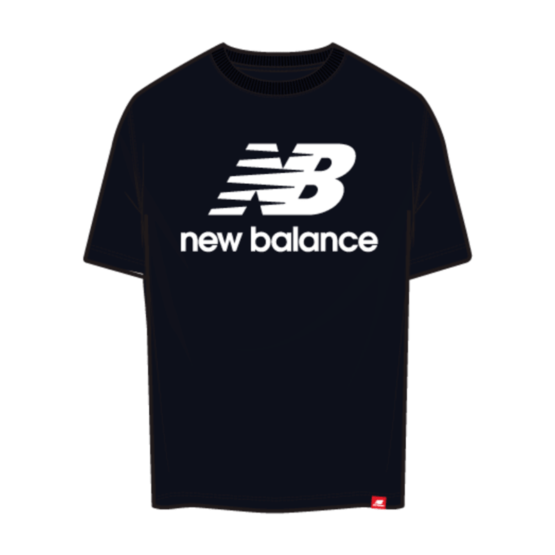 New Balance Men's Essentials Stacked Logo Tee