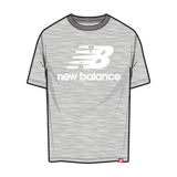New Balance Men's Essentials Stacked Logo Tee