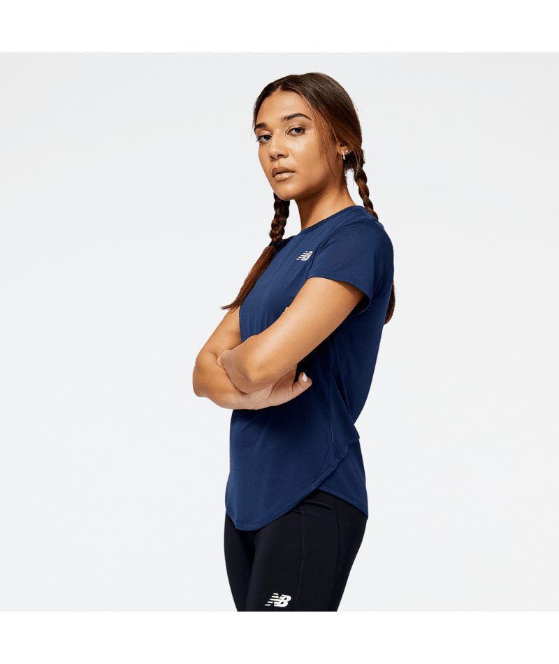 New Balance Women's Accelerate Short Sleeve Top