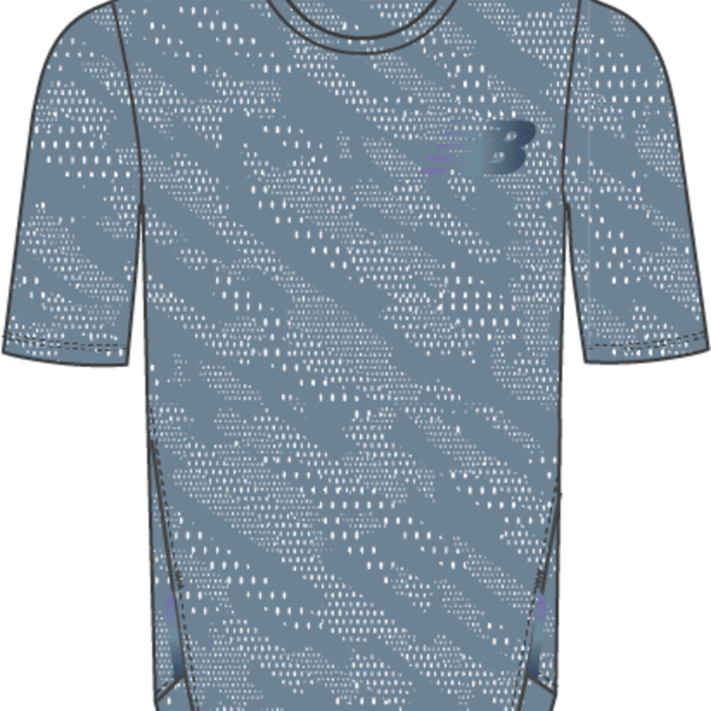 New Balance Men's Q Speed Jacquard Short Sleeve New Balance