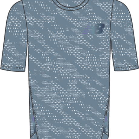 New Balance Men's Q Speed Jacquard Short Sleeve New Balance