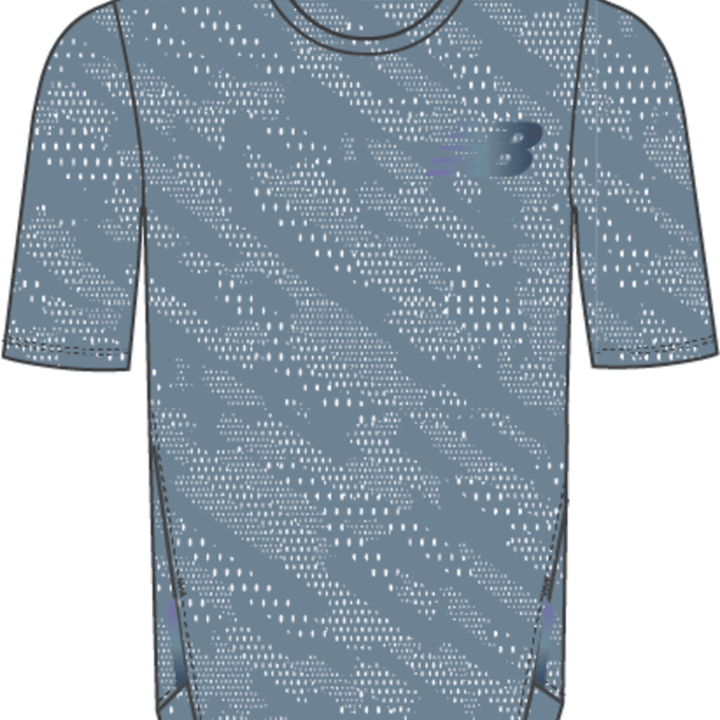 New Balance Men's Q Speed Jacquard Short Sleeve New Balance