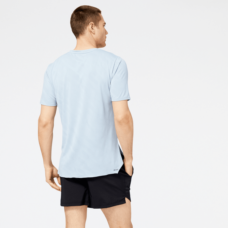 New Balance Men's Q Speed Jacquard Short Sleeve New Balance
