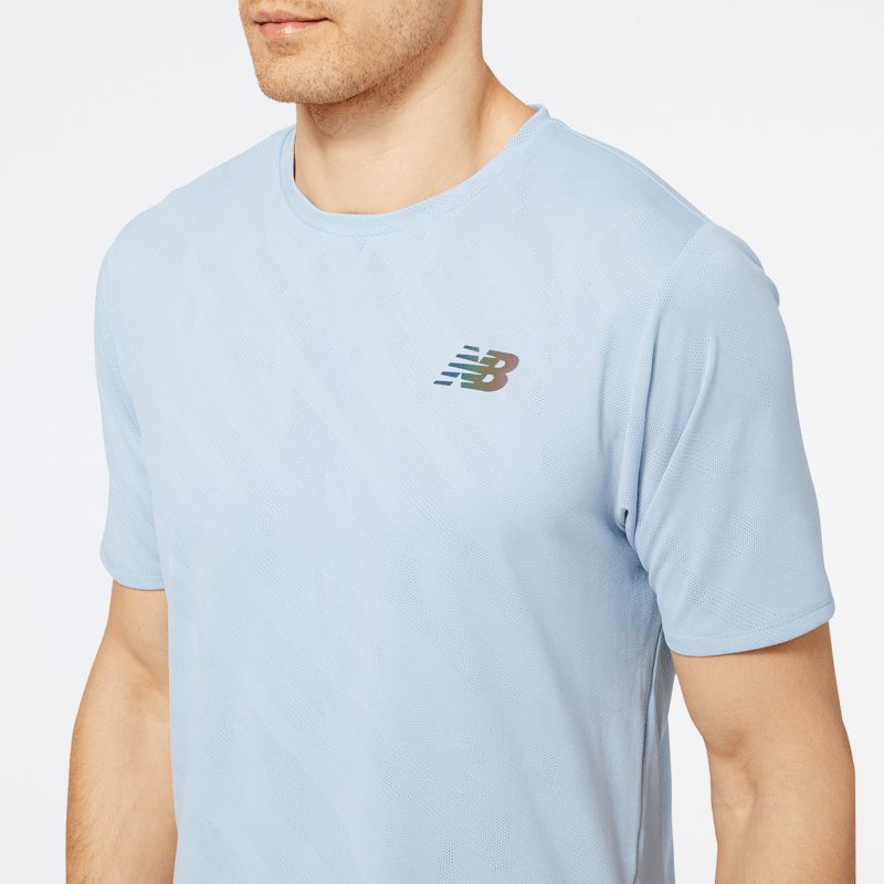 New Balance Men's Q Speed Jacquard Short Sleeve New Balance