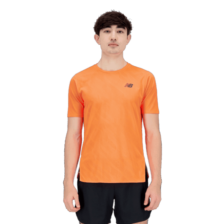 New Balance Men's Q Speed Jacquard Short Sleeve New Balance