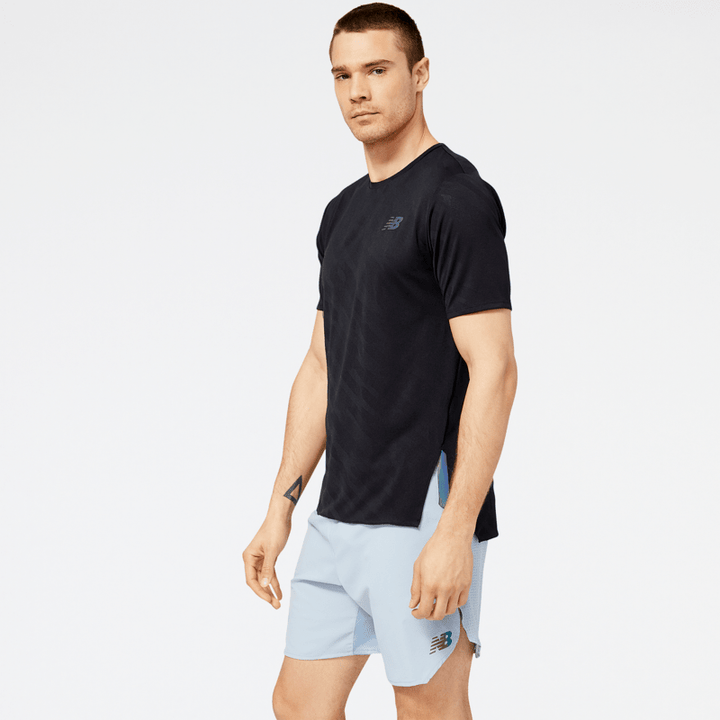 New Balance Men's Q Speed Jacquard Short Sleeve New Balance