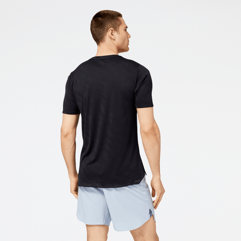 New Balance Men's Q Speed Jacquard Short Sleeve New Balance