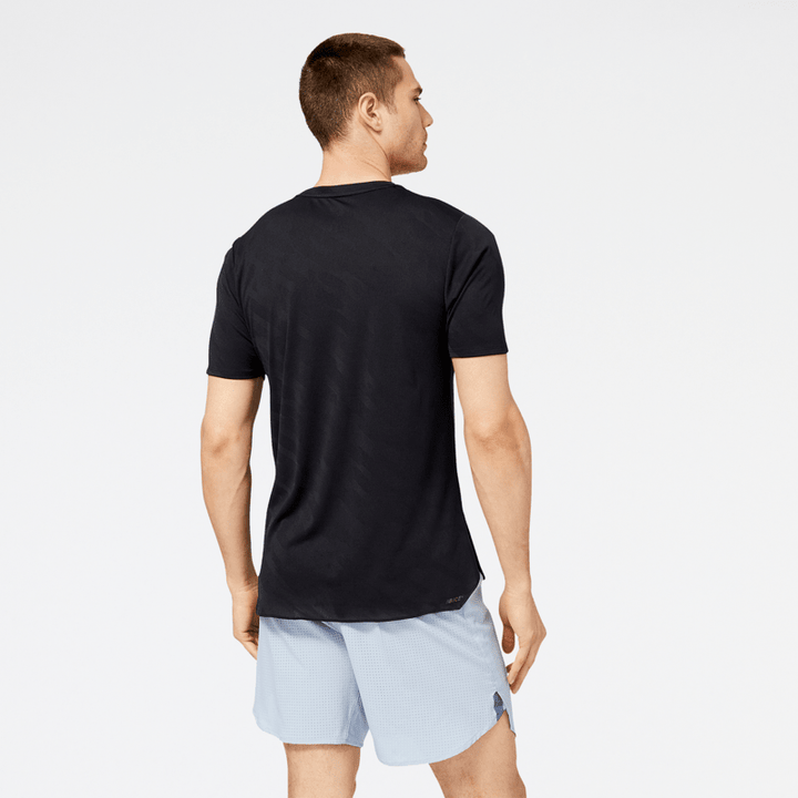 New Balance Men's Q Speed Jacquard Short Sleeve New Balance