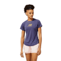 New Balance Women's Graphic Accelerate Short Sleeve Top