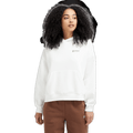New Balance Women's Linear Heritage Brushed Back Fleece Hoodie