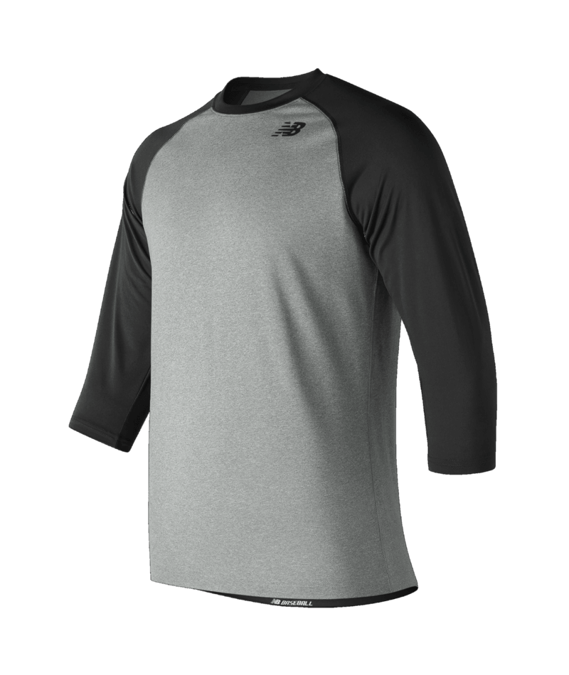 New Balance Men's 3/4 Baseball Raglan Top