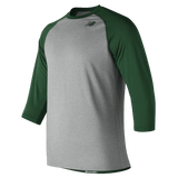 New Balance Men's 3/4 Baseball Raglan Top New Balance