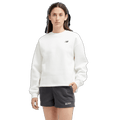 New Balance Women's Linear Heritage Brushed Back Fleece Crewneck New Balance