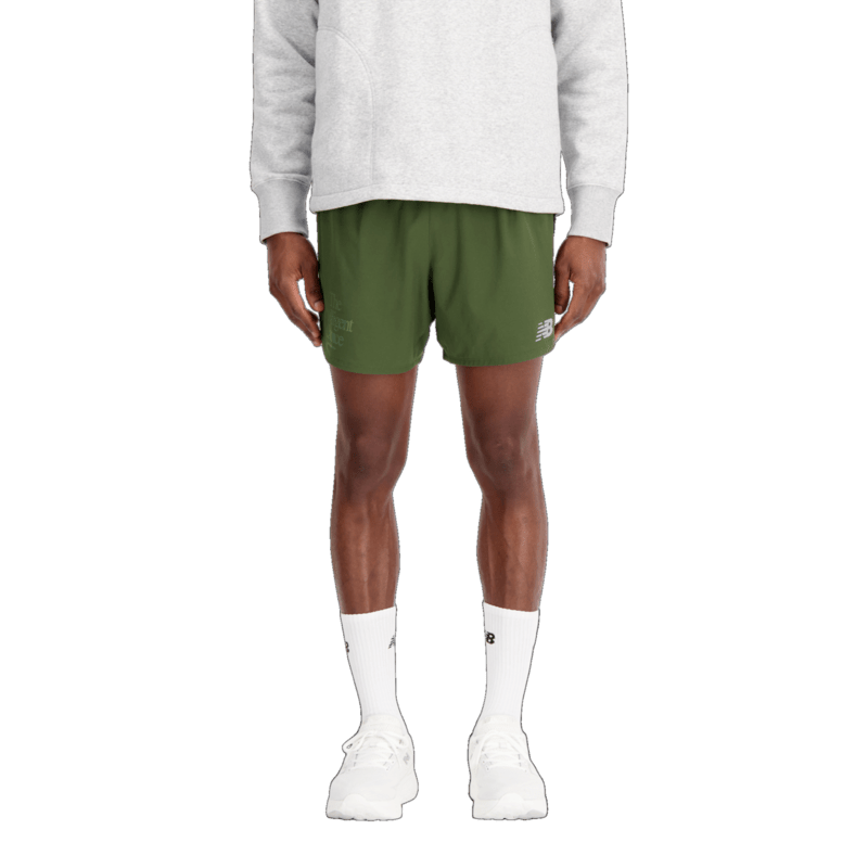 New Balance Men's Graphic Impact Run 5 Inch Short