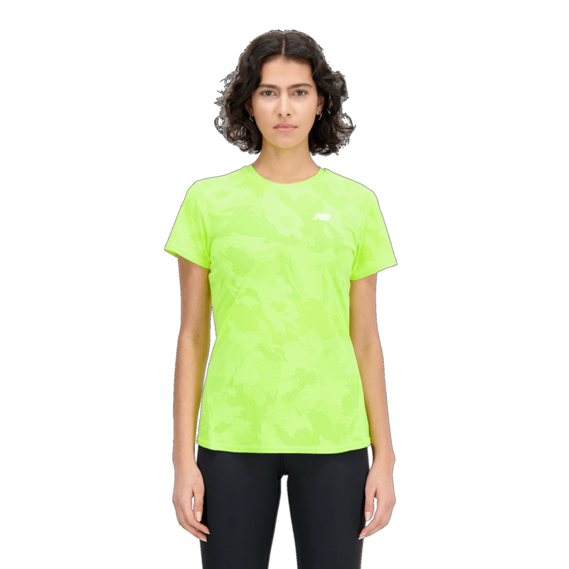 New Balance Women's Q Speed Jacquard Short Sleeve New Balance