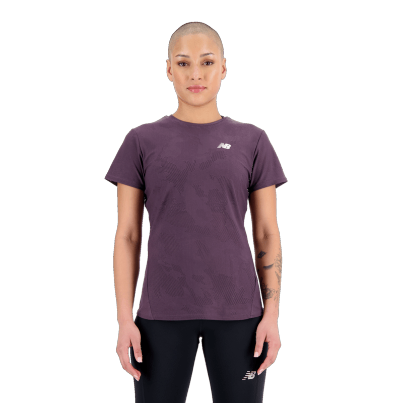 New Balance Women's Q Speed Jacquard Short Sleeve New Balance