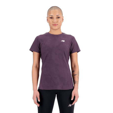 New Balance Women's Q Speed Jacquard Short Sleeve New Balance