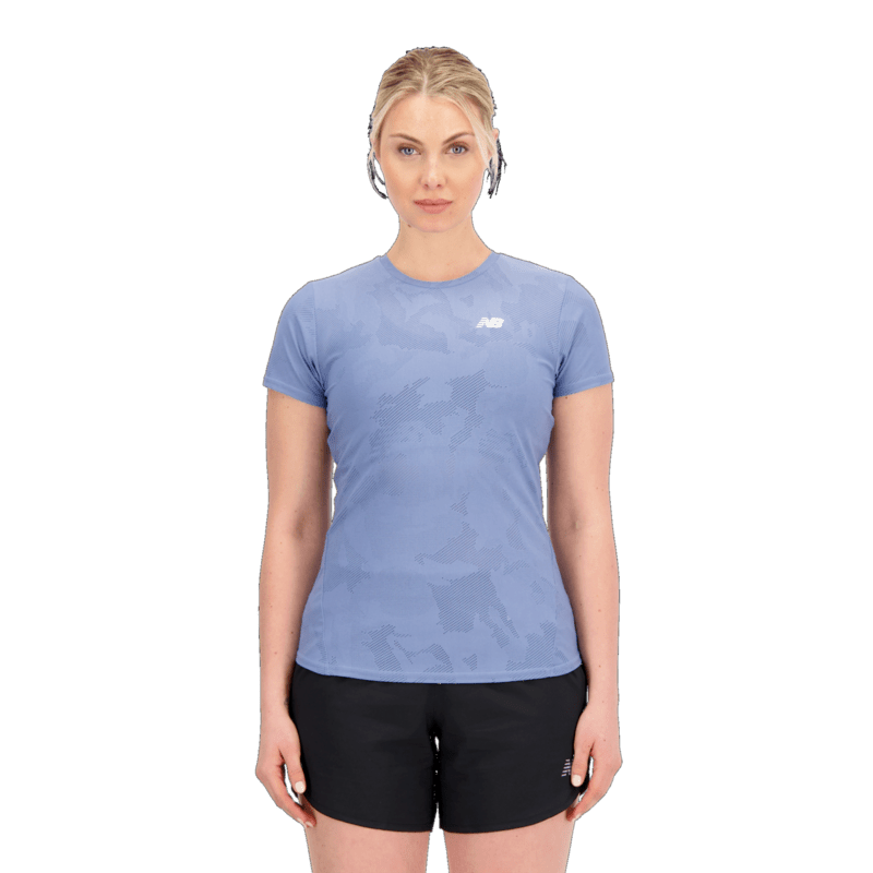 New Balance Women's Q Speed Jacquard Short Sleeve New Balance