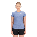 New Balance Women's Q Speed Jacquard Short Sleeve New Balance