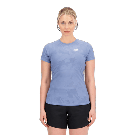 New Balance Women's Q Speed Jacquard Short Sleeve New Balance