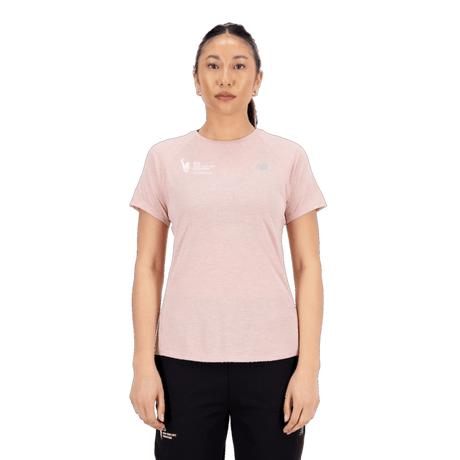 New Balance Women's NYC Marathon Impact Run Short Sleeve New Balance