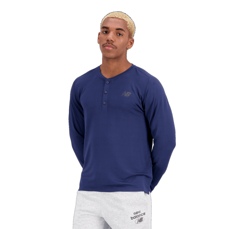 New Balance Men's Baseball Henley