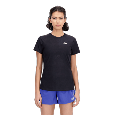 New Balance Women's Q Speed Jacquard Short Sleeve New Balance