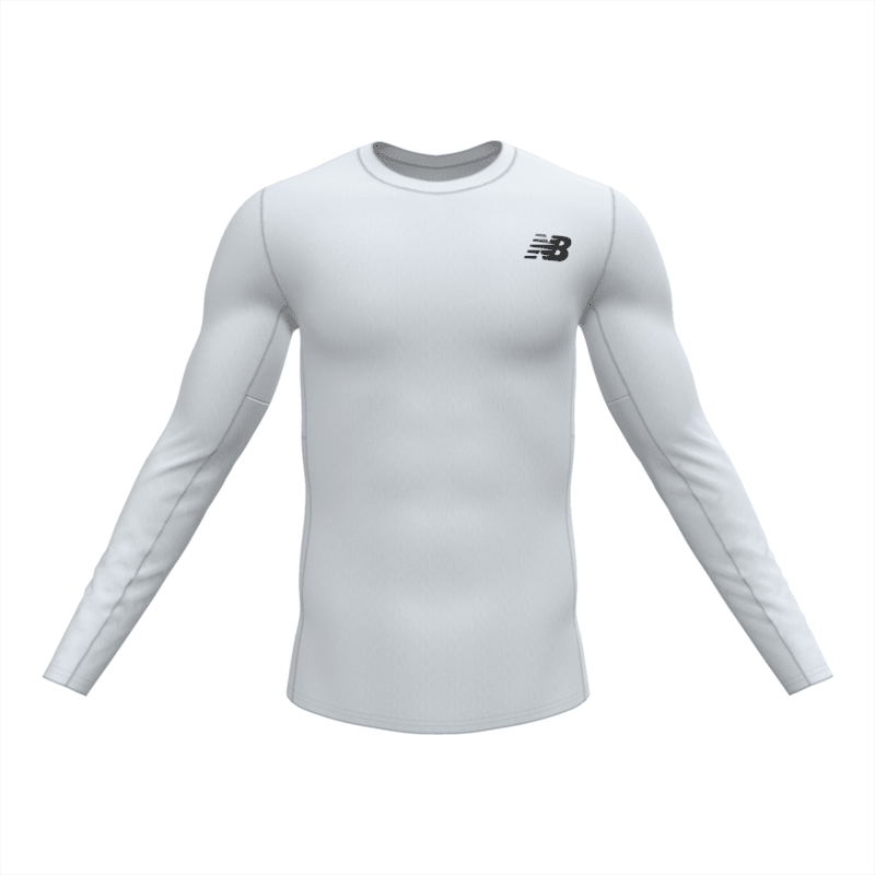 ★★New Balance★★ NBNDF25213 UNI RC LONG SLEEVE BASE LAYER New Balance Men's Baselayer Long Sleeve Top – League Outfitters