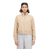 New Balance Women's Athletics Remastered French Terry 1/4 Zip New Balance