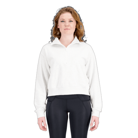 New Balance Women's Athletics Remastered French Terry 1/4 Zip New Balance