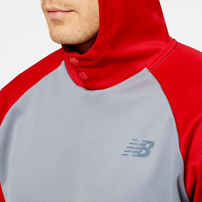 New Balance Men's Baseball Pull Over Hoodie New Balance