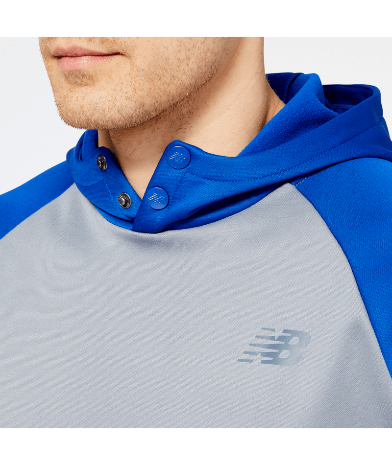 New Balance Men's Baseball Pull Over Hoodie Mens Apparel Sweatshirts & Fleece