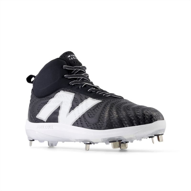 New Balance Men's FuelCell 4040 V7 Mid-Metal Baseball Cleat - M4040BK7 (Wide)