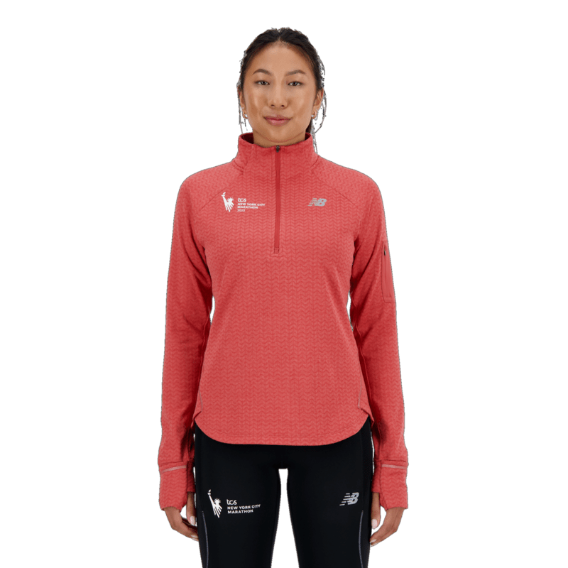 New Balance Women's NYC Marathon Heat Grid Half Zip