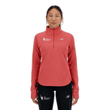 New Balance Women's NYC Marathon Heat Grid Half Zip