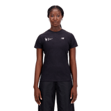New Balance Women's NYC Marathon Q Speed Jacquard Short Sleeve New Balance