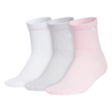 adidas Women's Cushioned Sport 3.0 3-Pack High Quarter Sock Unisex Accessories Socks