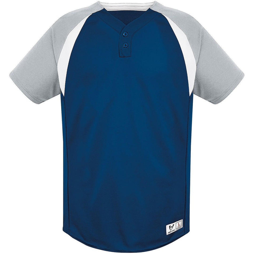 High Five Adult Gravity Two-Button Baseball Jersey High Five