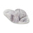 Lemon Women's Watercolor Faux Fur Slide Slippers Lemon